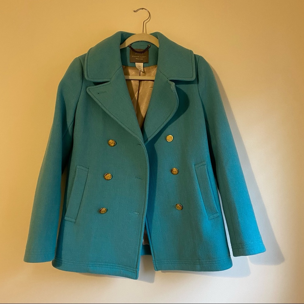 J. Crew Majesty Wool Peacoat
